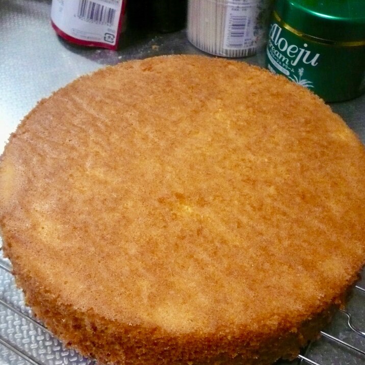 カンタン時短 スポンジケーキ レシピ 作り方 By りんりんりん 楽天レシピ